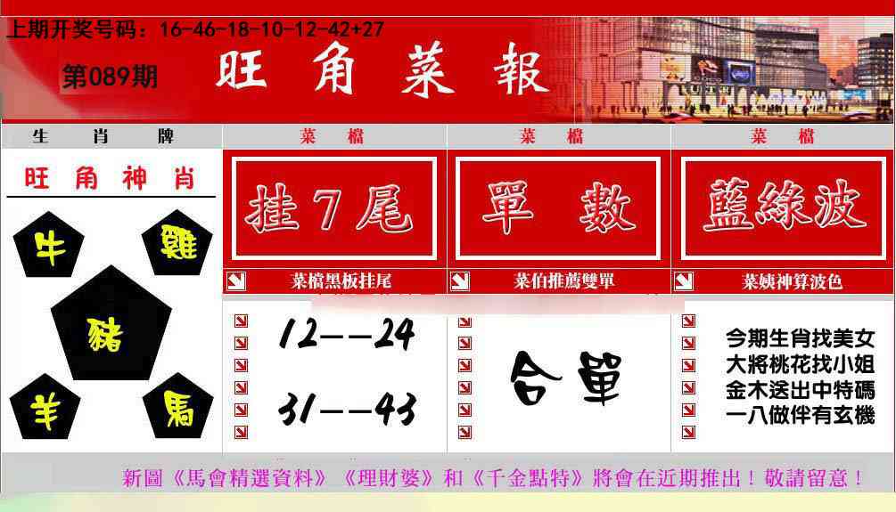 089期旺角菜报[图]