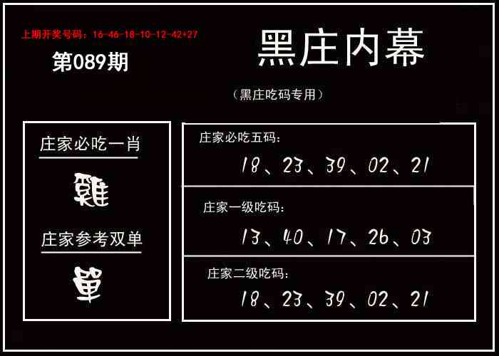 089期黑庄内幕[图]