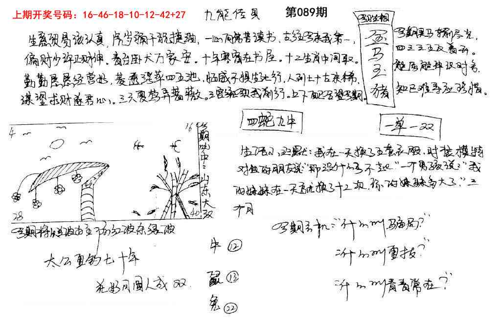 089期手写九龙内幕[图]