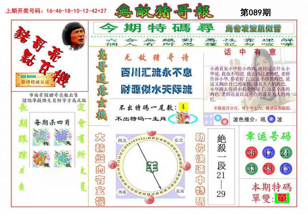 089期无敌猪哥[图]